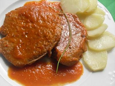 FILETES DE TERNERA EN SALSA FILETES DE TERNERA EN SALSA