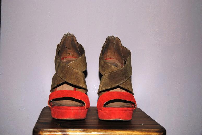 Color Block Sandals tnL7v_ on Make A Gif, Animated Gifs