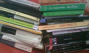 La sillita de los libros por leer... también en Caracas