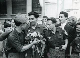 Parten para Rusia los primeros voluntarios de la División Azul - 13/07/1941.