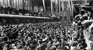 Parten para Rusia los primeros voluntarios de la División Azul - 13/07/1941.