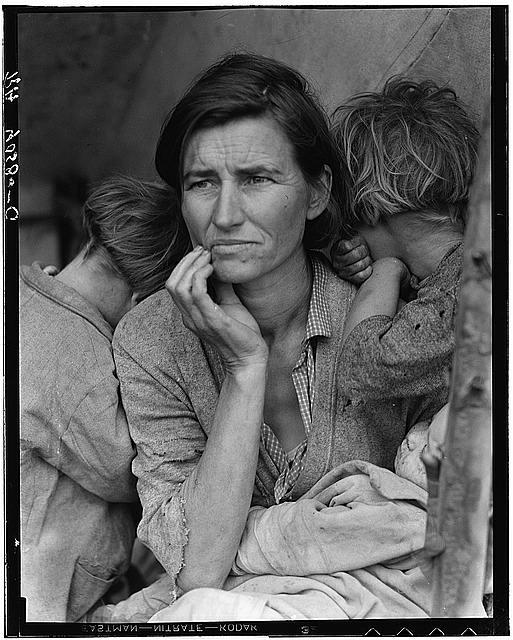 Dorothea Lange: Retrato de una crisis.