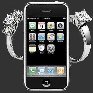 Tenia que ocurrir, una boda…un Iphone.