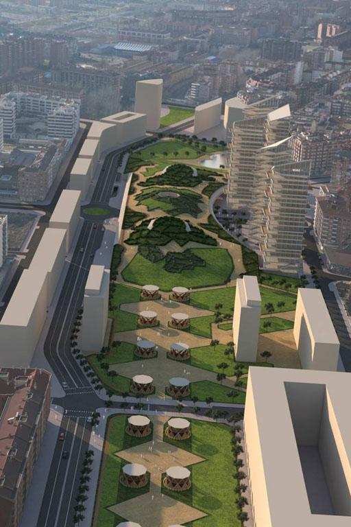 Imagen8 Proyecto para la integración del ferrocarril en Logroño