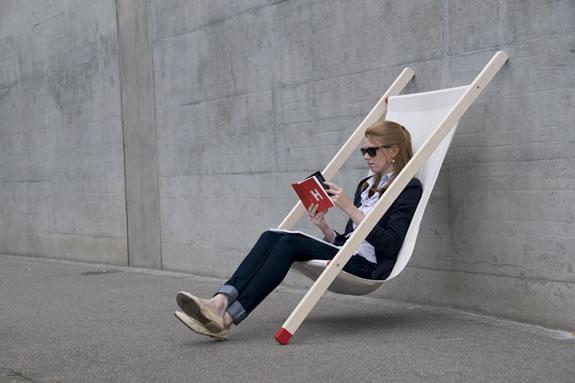 Curt Deck Chair :: tumbona de pared