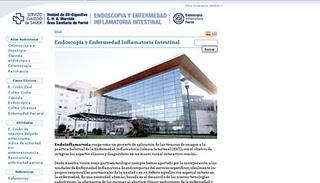 Primera web española sobre endoscopia y enfermedad inflamatoria intestinal Primera web española sobre endoscopia y enfermedad inflamatoria intestinal