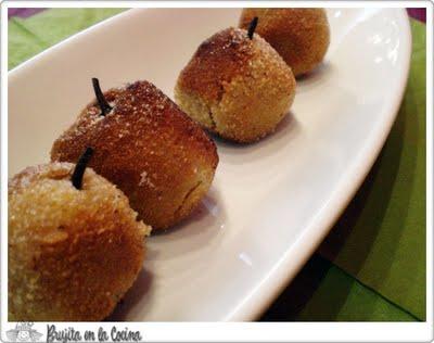 Croquetas de manzana Croquetas de manzana