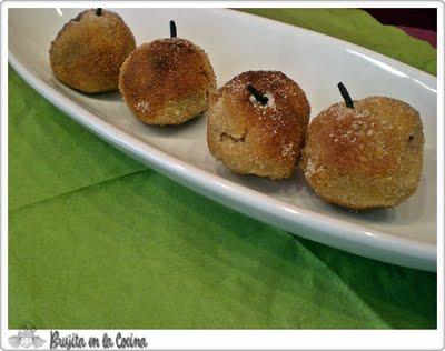 Croquetas de manzana Croquetas de manzana