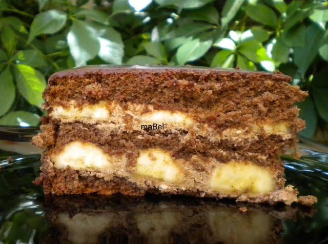 Chocolate banana cake tipo Secret´s recipe Chocolate banana cake tipo Secret´s recipe