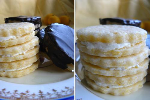 galletitas rellenas con un toque especial | limón y polenta galletitas rellenas con un toque especial | limón y polenta
