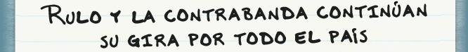 Hoy se estrena el nuevo videoclip de Rulo y la Contraband... Hoy se estrena el nuevo videoclip de Rulo y la Contraband...
