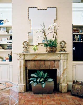 Decorar la chimenea en verano - Paperblog