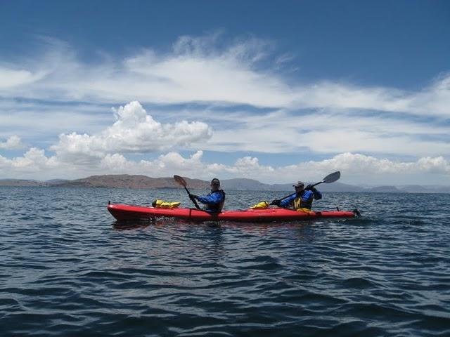 En kayak por el lago navegable más alto del mundo