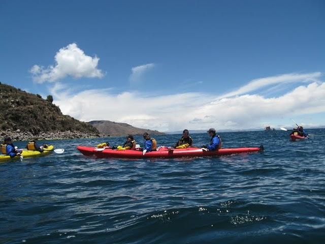 En kayak por el lago navegable más alto del mundo