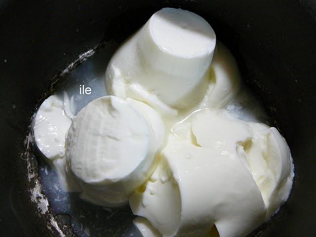 Queso casero a base de yogur - Parece queso feta Queso casero a base de yogur - Parece queso feta