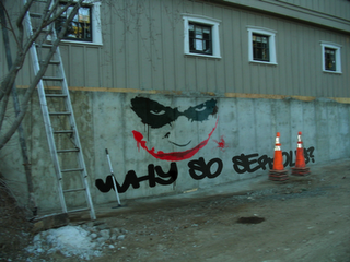 El Joker en el arte urbano