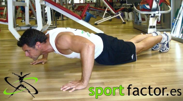 Flexiones de brazos en el suelo Esculpe SUS cinco partes del cuerpo favoritas