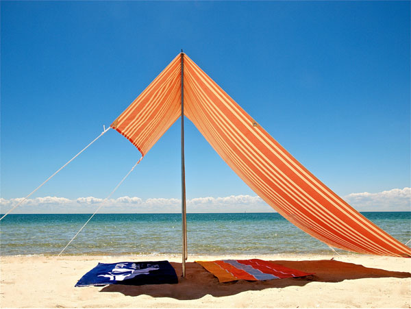 Desestrêsate en la playa...