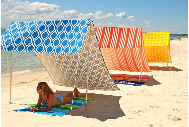 Desestrêsate en la playa...