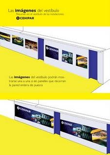 CEHIPAR. Las imágenes del Vestíbulo CEHIPAR. Las imágenes del Vestíbulo