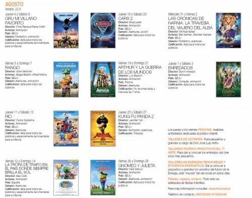 Fescinal 2011 Cine al aire libre en Madrid