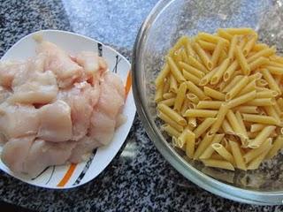 MACARRONES CON POLLO MACARRONES CON POLLO