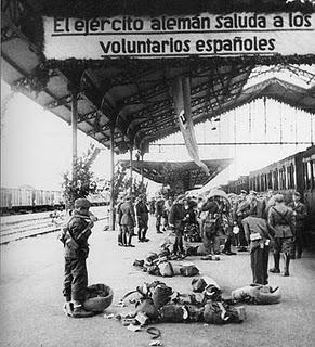 La División Azul comienza su instrucción en Grafenwöhr, Alemania - 23/07/1941.