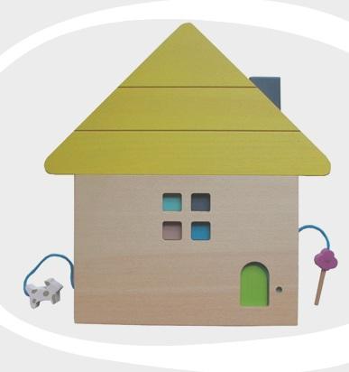 casita2 Casa de construcción Tsukimi para niños
