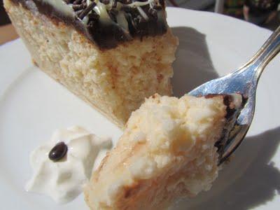 TARTA DE ARROZ Y CHOCOLATE