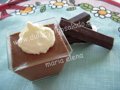 Mousse de chocolate