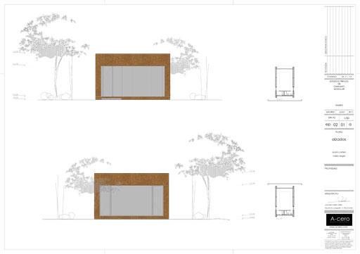 A-cero diseña un gimnasio modular para una vivienda unifamiliar situada en Madrid