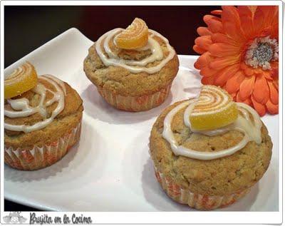 Muffins de Fanta naranja Muffins de Fanta naranja