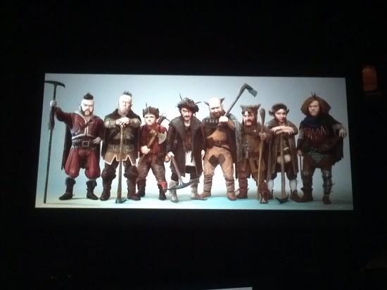 Los enanos de Snow White and the Huntsman