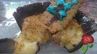 Tartaletas de chocolate con mousse de limon. Macetitas Tartaletas de chocolate con mousse de limon. Macetitas