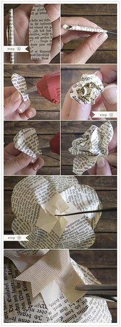 Tutorial: Tu ramo de novia hecho de papel