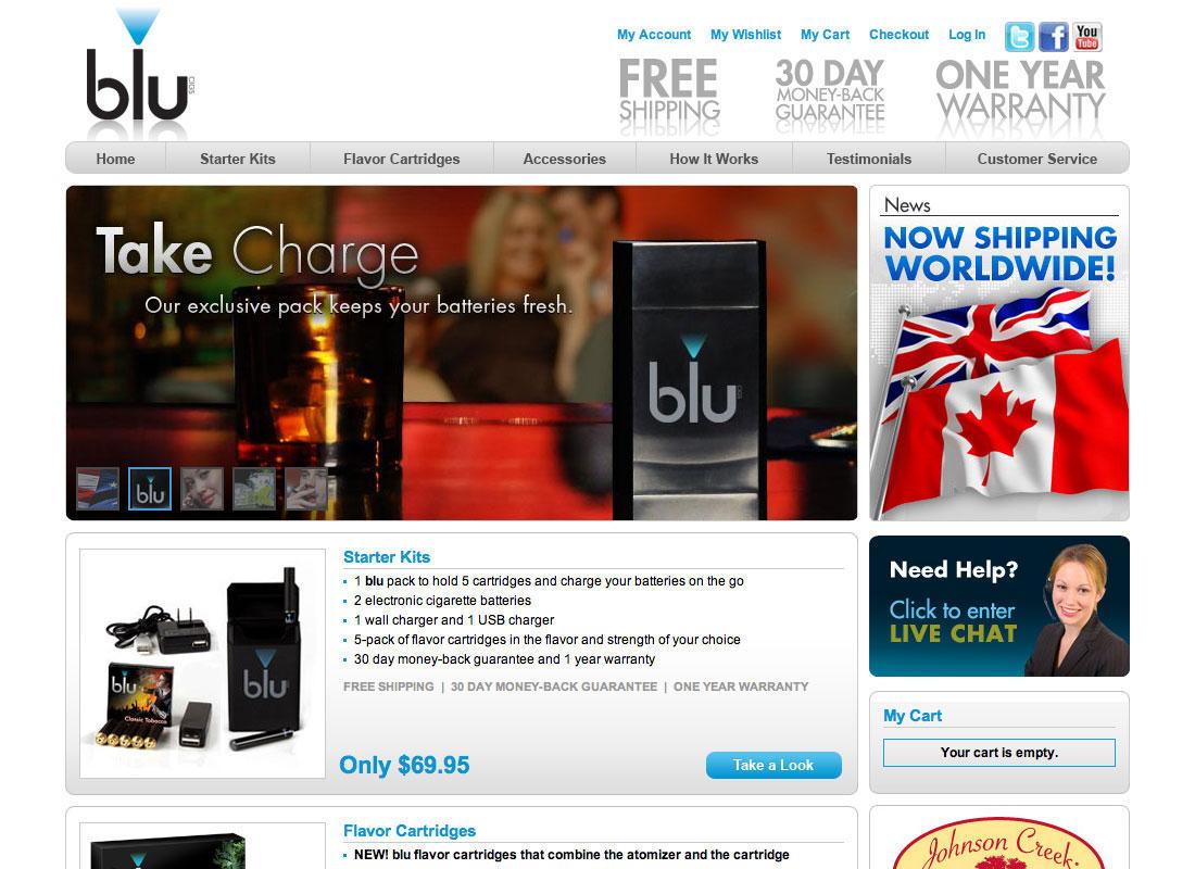 Blu Top 10 e-commerce en Magento – Julio