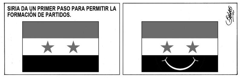 AAALIBERTAD DE PARTIDOS EN SIRIA