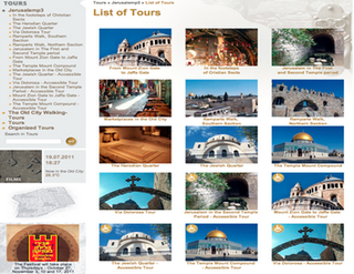 Viajes: Tecnología Audio-guías en MP3 para pasear por la Ciudad Vieja de Jerusalén Viajes: Tecnología Audio-guías en MP3 para pasear por la Ciudad Vieja de Jerusalén