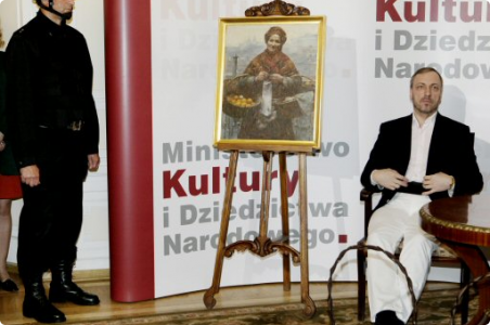 Gierymski Polonia recibe cuadro desaparecido durante la guerra