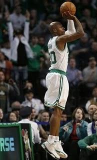 Ray Allen, el tirador con mayor acierto en la historia de los Boston Celtics