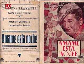 ÁMAME ESTA NOCHE  ( “Love Me Tonight”, EE.UU., 1932)