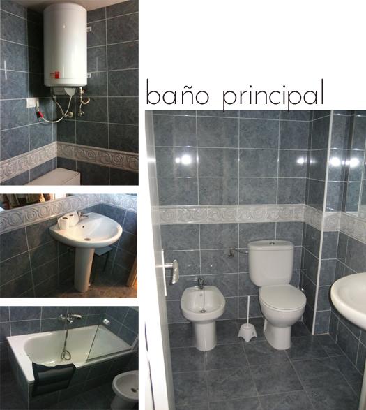 proyectos três: el ANTES de un apartamento en la playa baño ppal antes