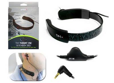 XT-1 Throat Mic, laringófono para tu Xbox 360 XT-1 Throat Mic, laringófono para tu Xbox 360