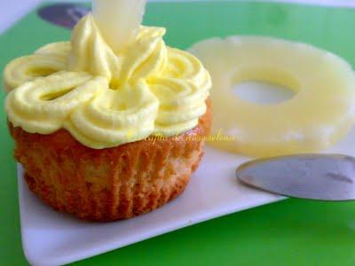 Cupcakes de piña