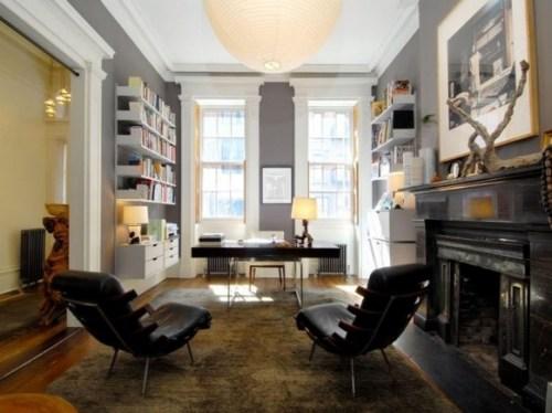 juliann-more-self-decorated-study-room hollywood homes – julianne moore
