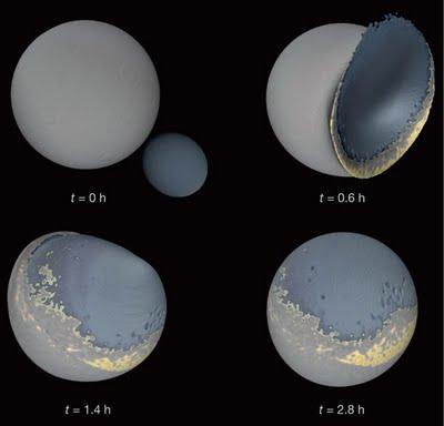 Gigantesco impacto explicaría porque cara oculta Luna es más alta y gruesa