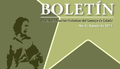 Boletín Informativo de la Oficina de Asuntos Históricos del Consejo de Estado, Número 4 Boletín Informativo de la Oficina de Asuntos Históricos del Consejo de Estado, Número 4