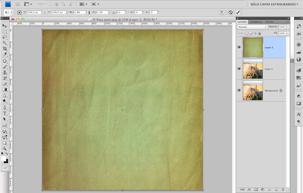 6 Magia a un par de clicks: Texturizando… que ya es hora