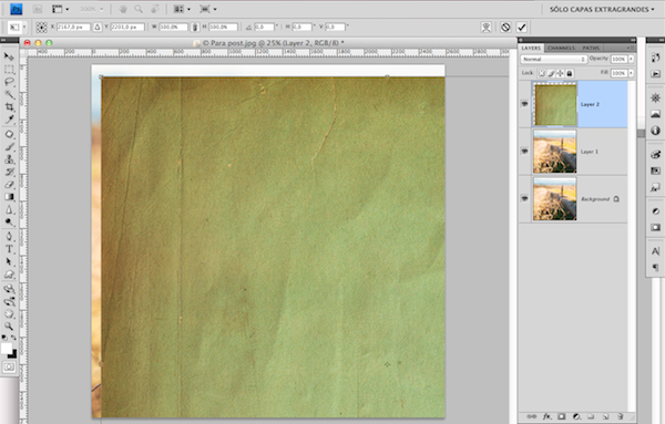 5 Magia a un par de clicks: Texturizando… que ya es hora
