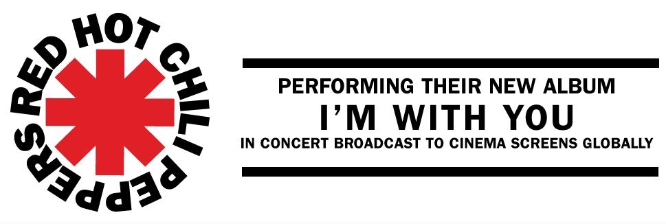 rhcp Concierto en directo en los cines de los Red Hot Chili Peppers el 30 de agosto